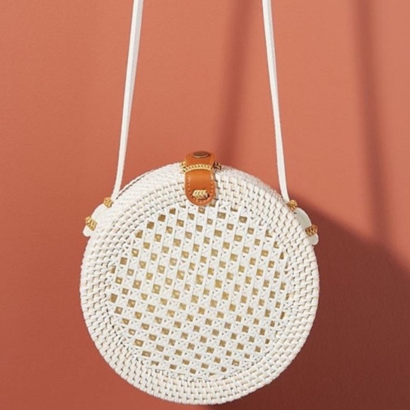 Anthropologie Handbags - Anthropologie Bali Circle Crossbody Bag